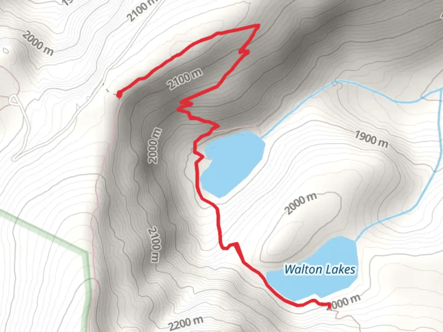 An image depicting the trail Walton Lakes Trail and its surrounding area.