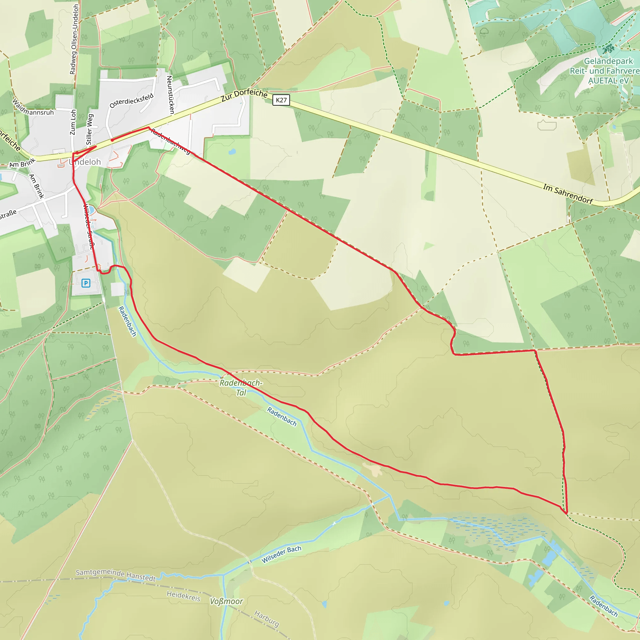 Undeloh Round mobile static map