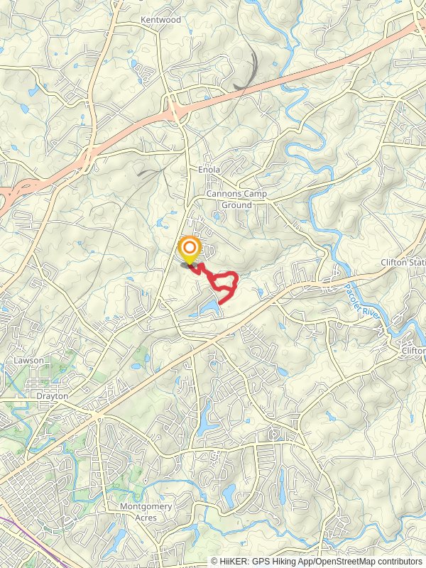 Peters Creek and Mineral Spring Branch Loop