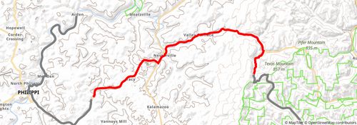 American Discovery Trail South Route stage 35 Map