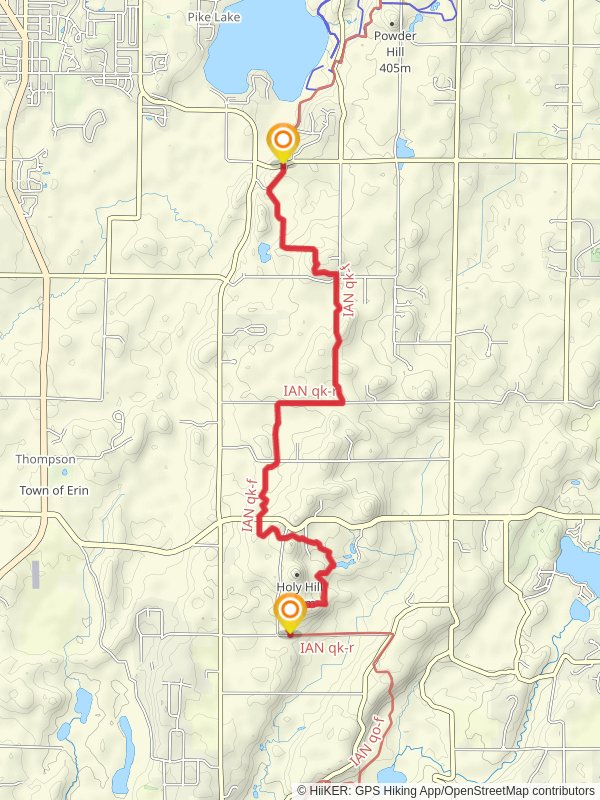 Ice Age Trail - Pike Lake