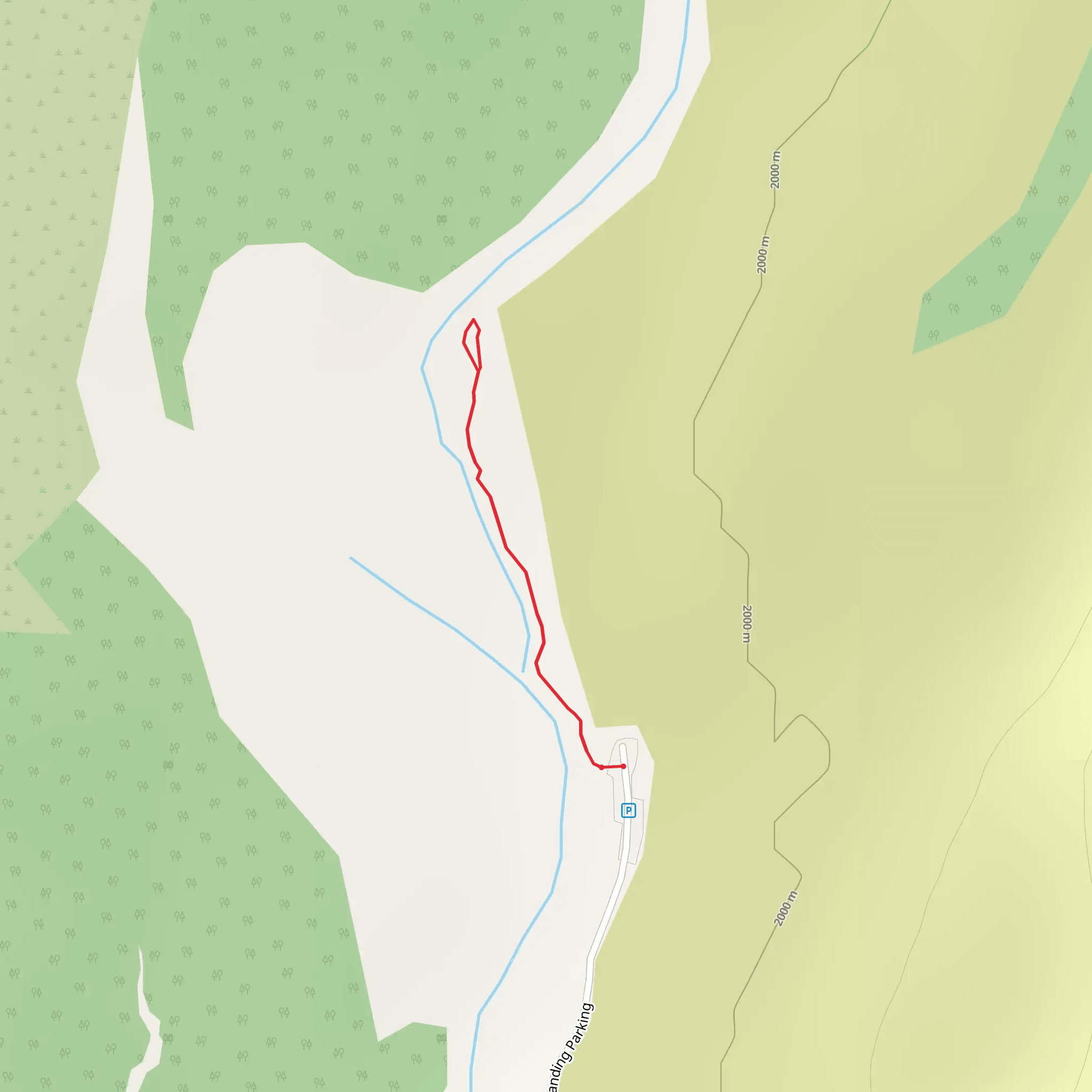 Schwabacher's Landing Trail mobile static map