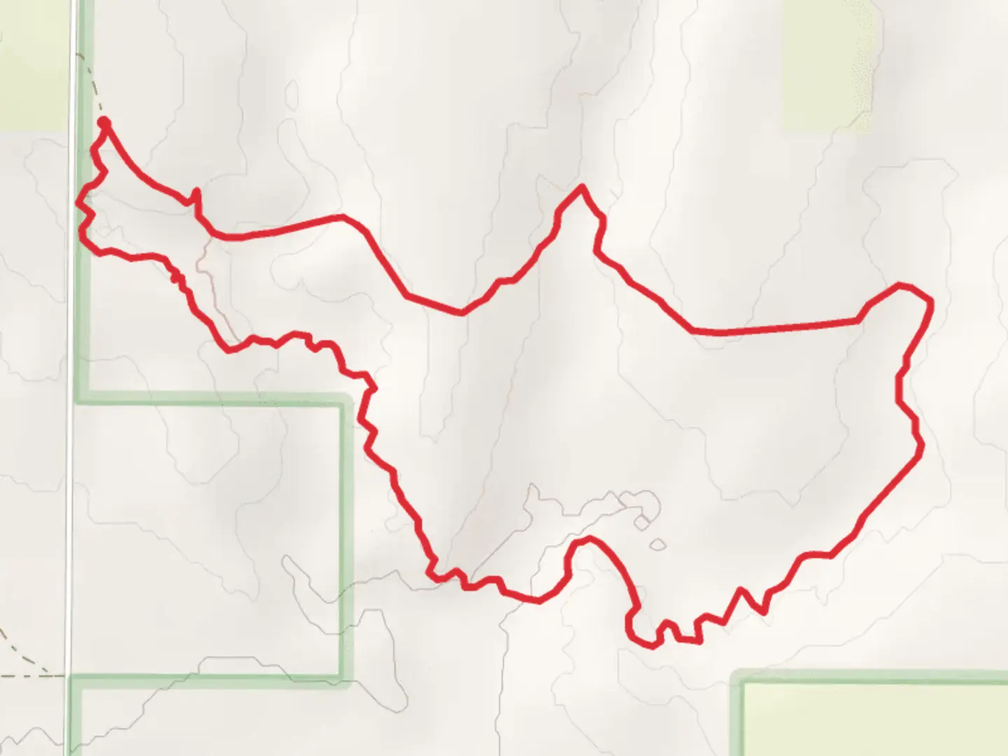 An image depicting the trail Smoky Valley Ranch Big Loop and its surrounding area.