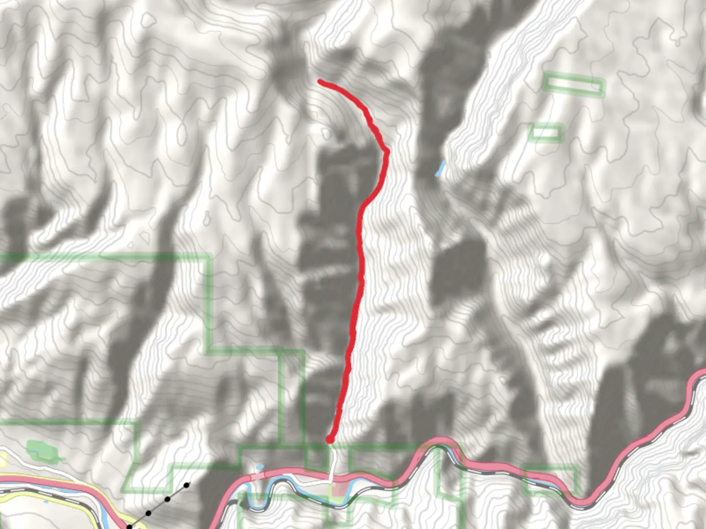 An image depicting the trail Jess Weaver Trail and its surrounding area.