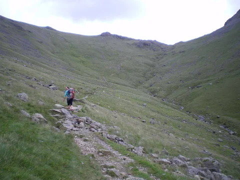 An image depicting the trail Scoat Fell, Wind Gap and Black Sail Pass Loop and its surrounding area.