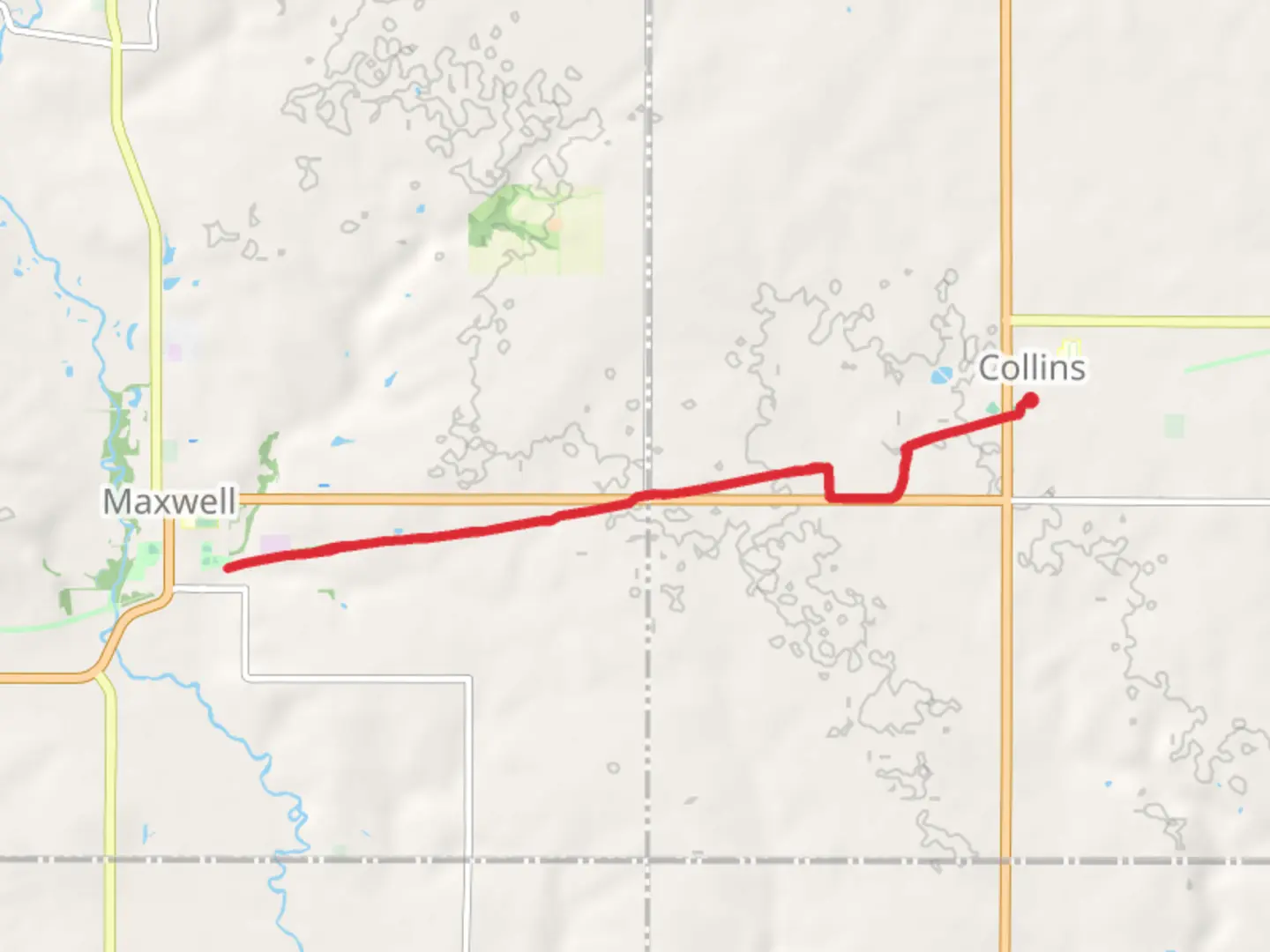 An image depicting the trail Heart Trail via ADT and its surrounding area.