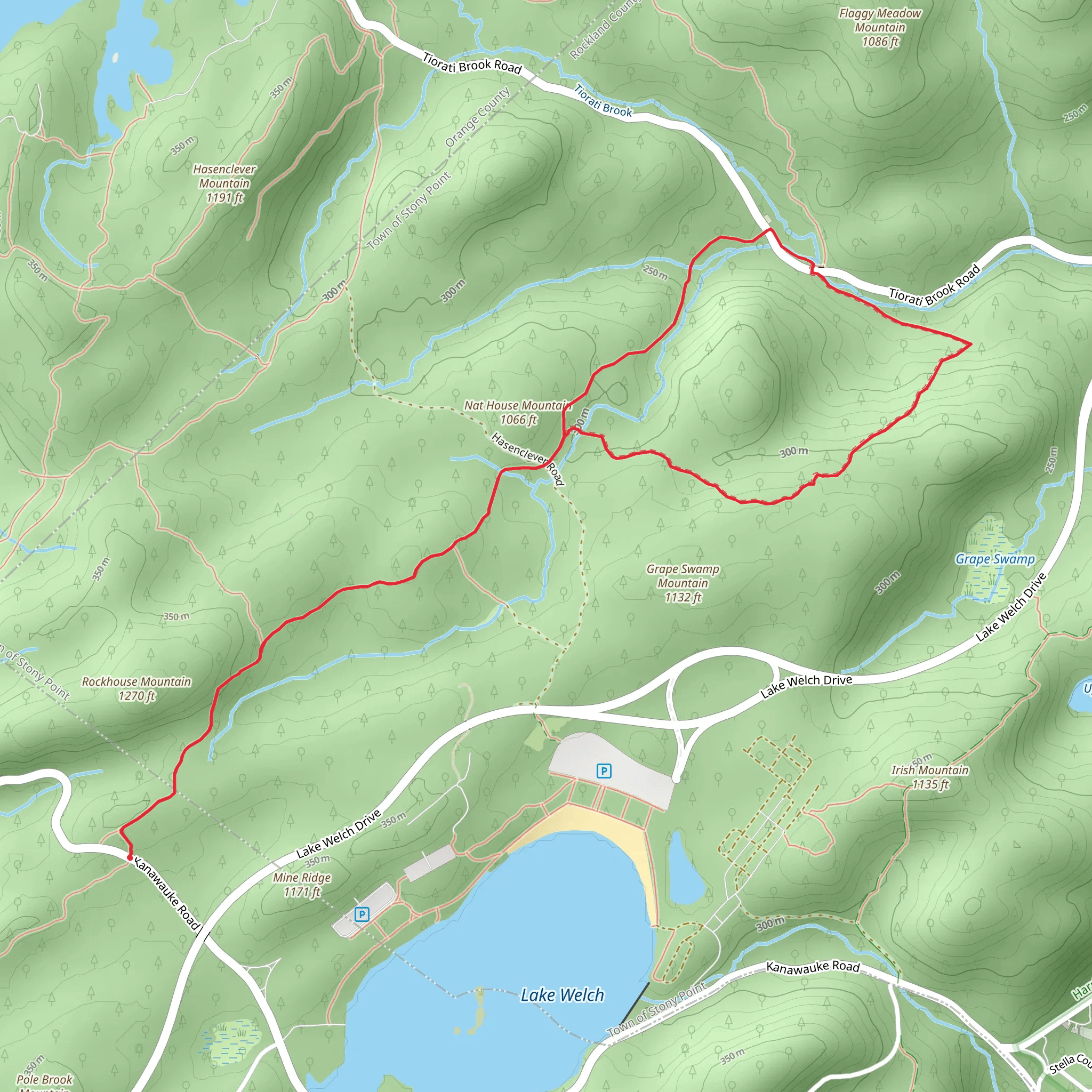 Beech Trail Loop mobile static map