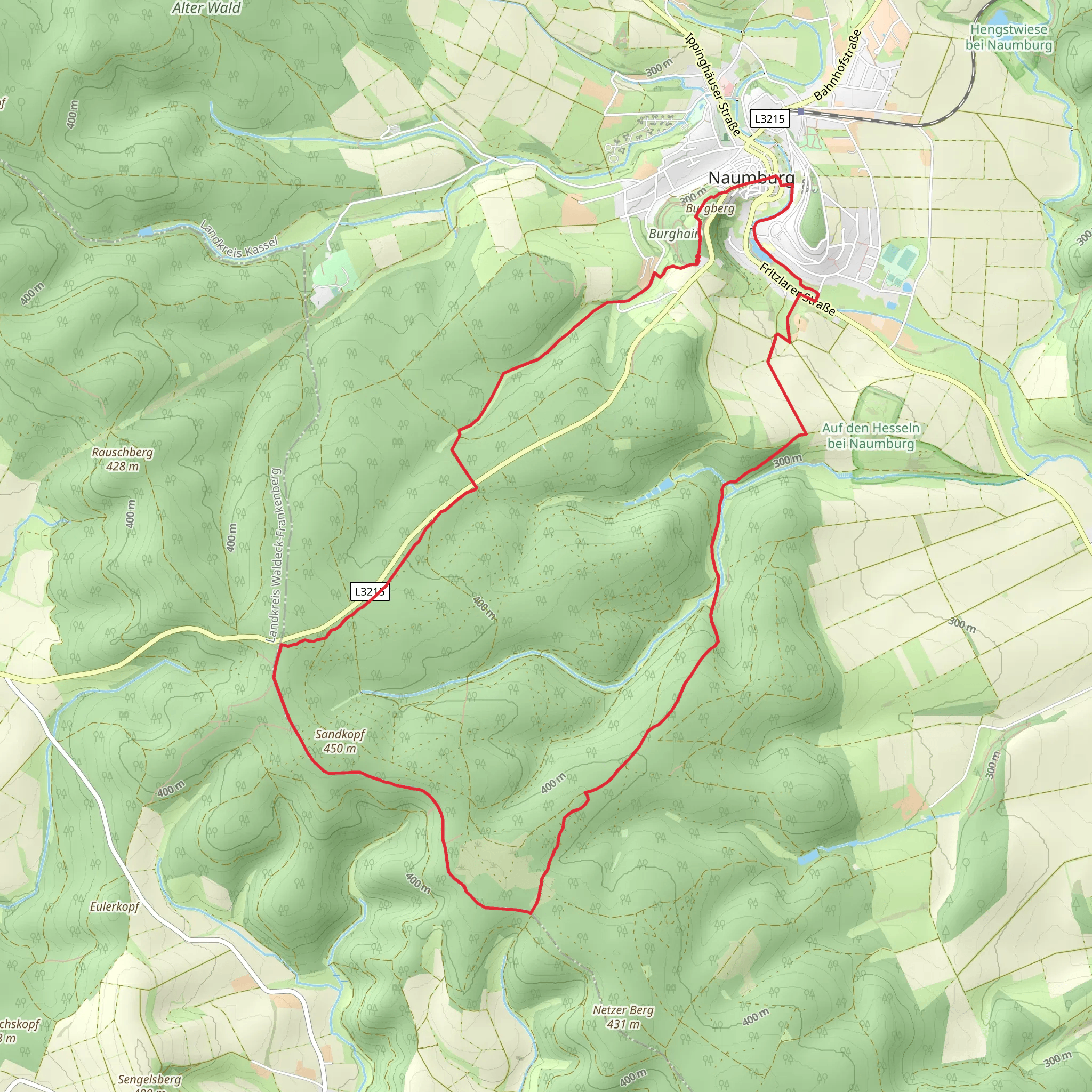 Naumburg N5 mobile static map