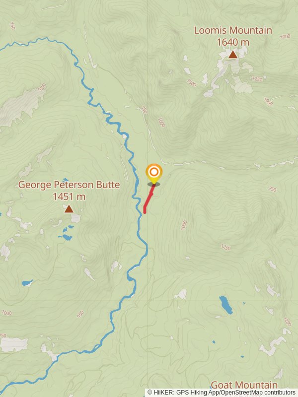 Wanlick Creek Trail mobile static map