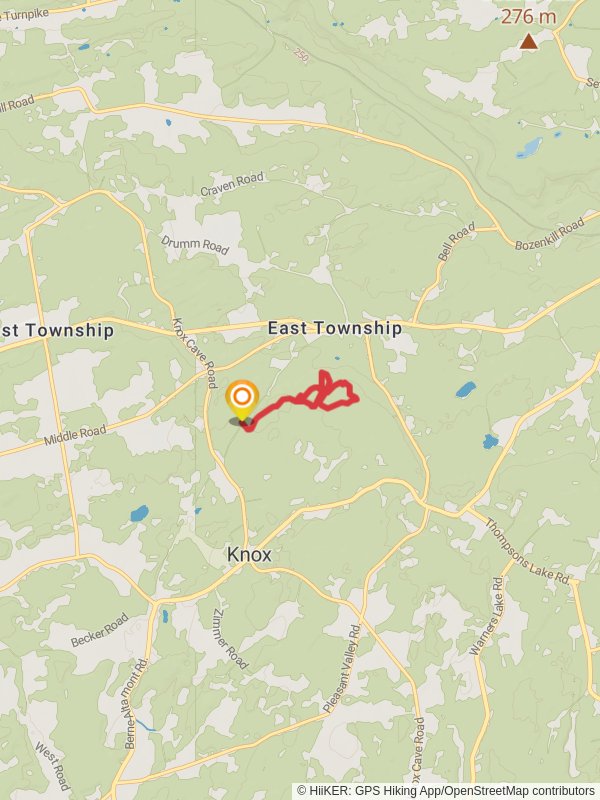 White and Yellow Trail Loop from East Township