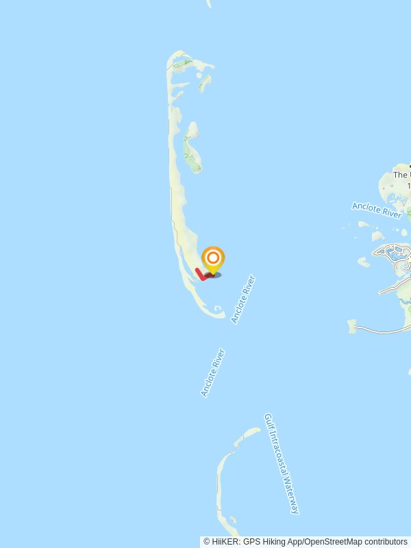 Anclote key lighthouse mobile static map