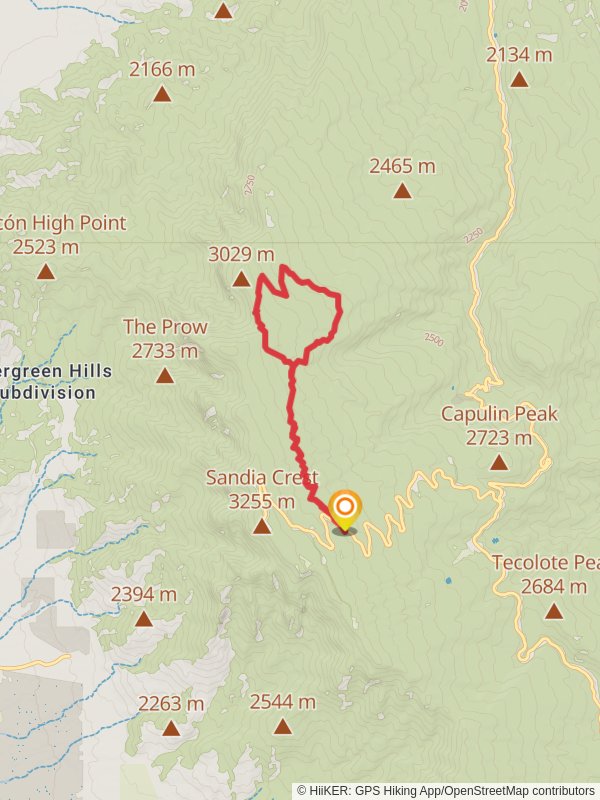 Osha Loop Trail via 10K Trail