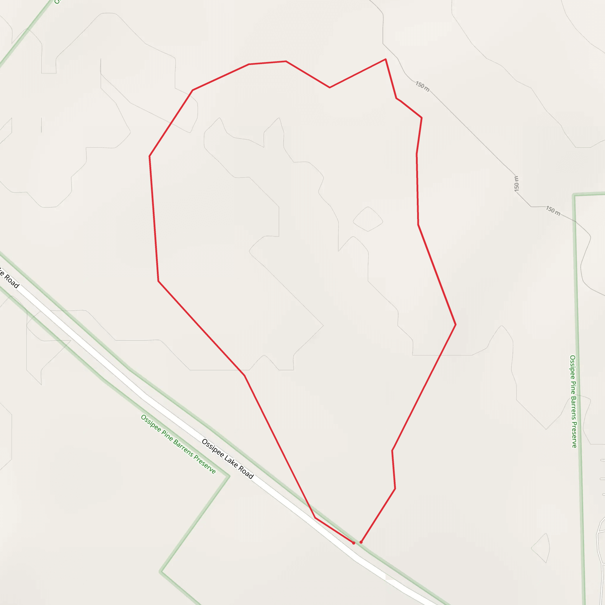 Jackman Ridge Trail mobile static map
