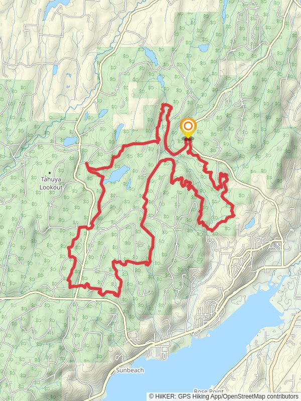 Tahuya River Trail, Mission Creek Trail and Overland Trail