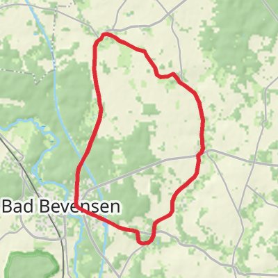 Gollen and Altenmedingen Loop mobile static map