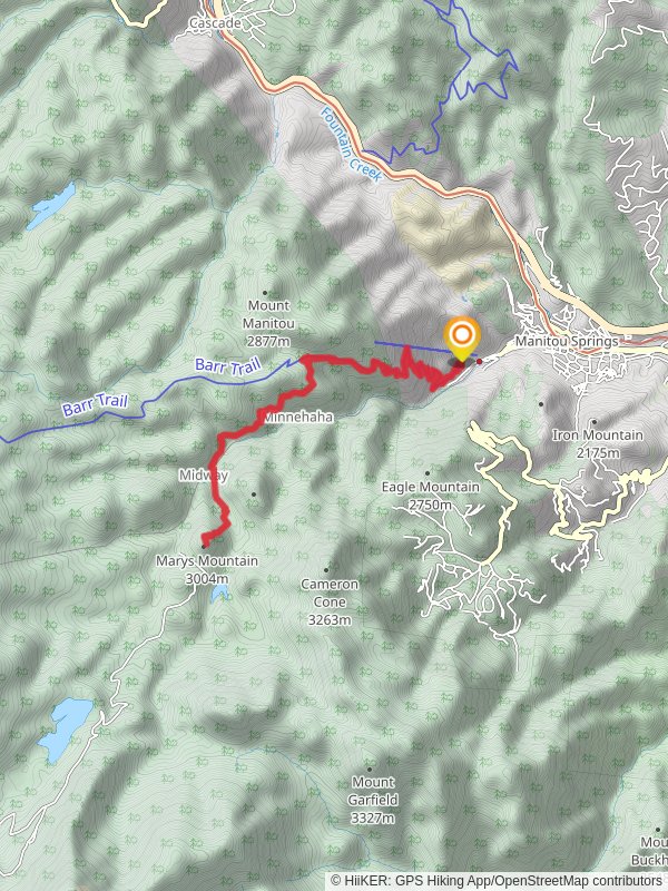 Marys Mountain via Barr Trail