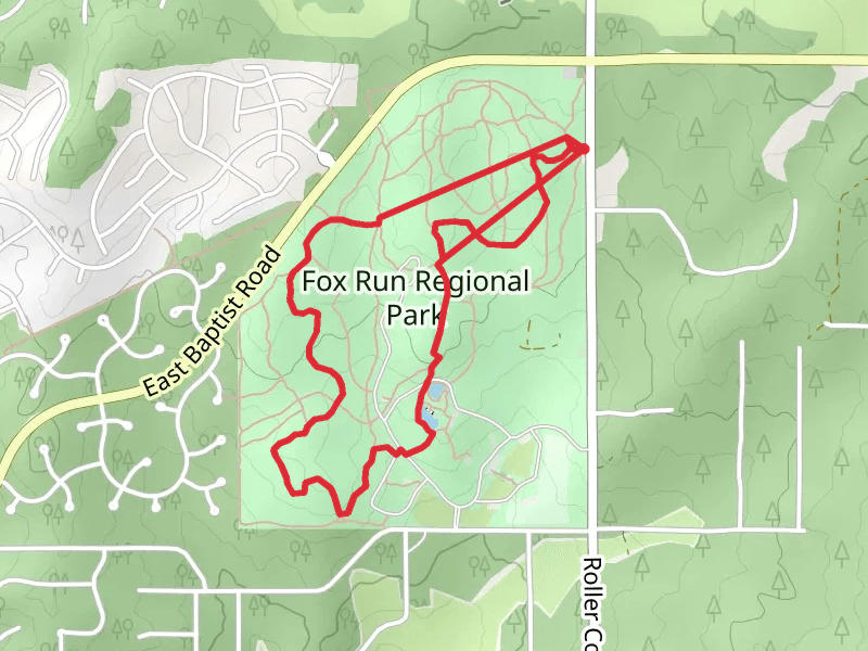 Fox Run Regional Park Loop