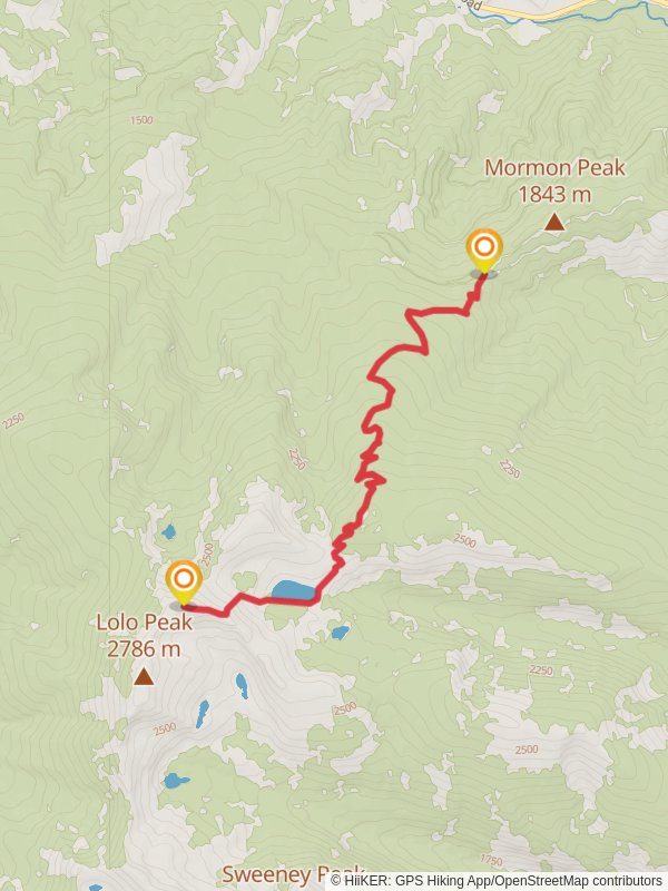 Carlton Lake via Carlton Ridge Trail