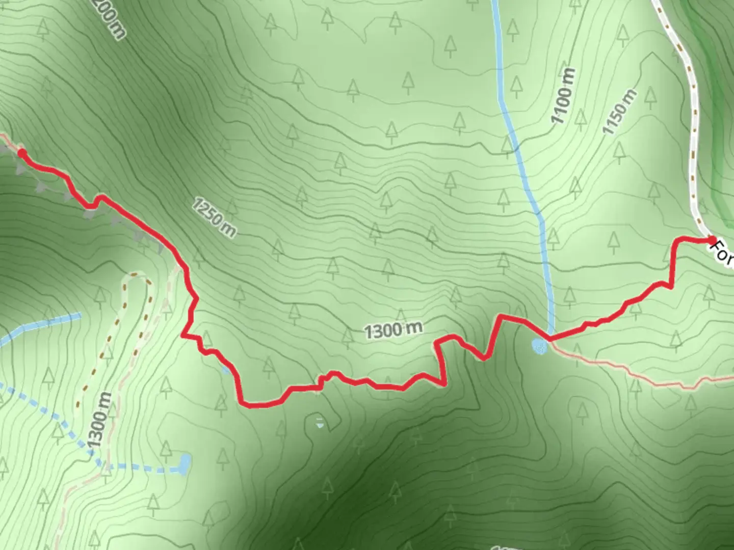An image depicting the trail Cedar Lake and Elkhorn Ridge Trail and its surrounding area.