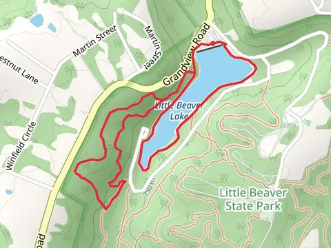 Topper's Ridge Trail and Little Beaver Lake Loop