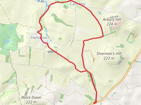 Hellidon and Steppington Hill