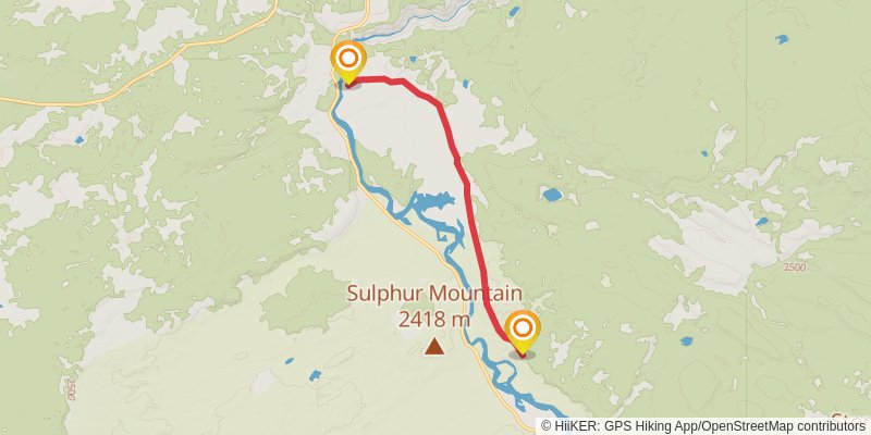 Howard Eaton Trail stage 2 Map