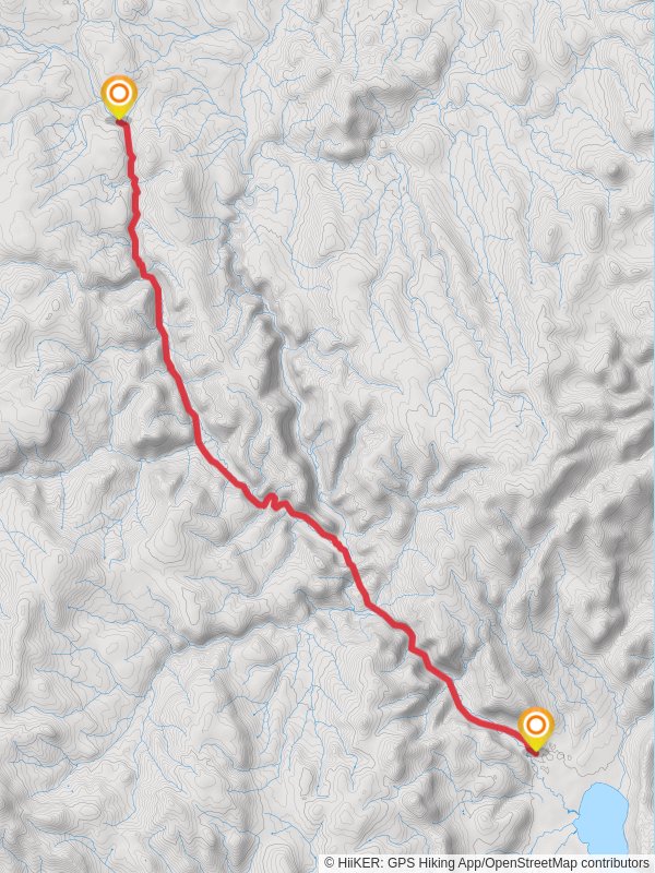 Walk along High Rock Creek - High Rock Lake