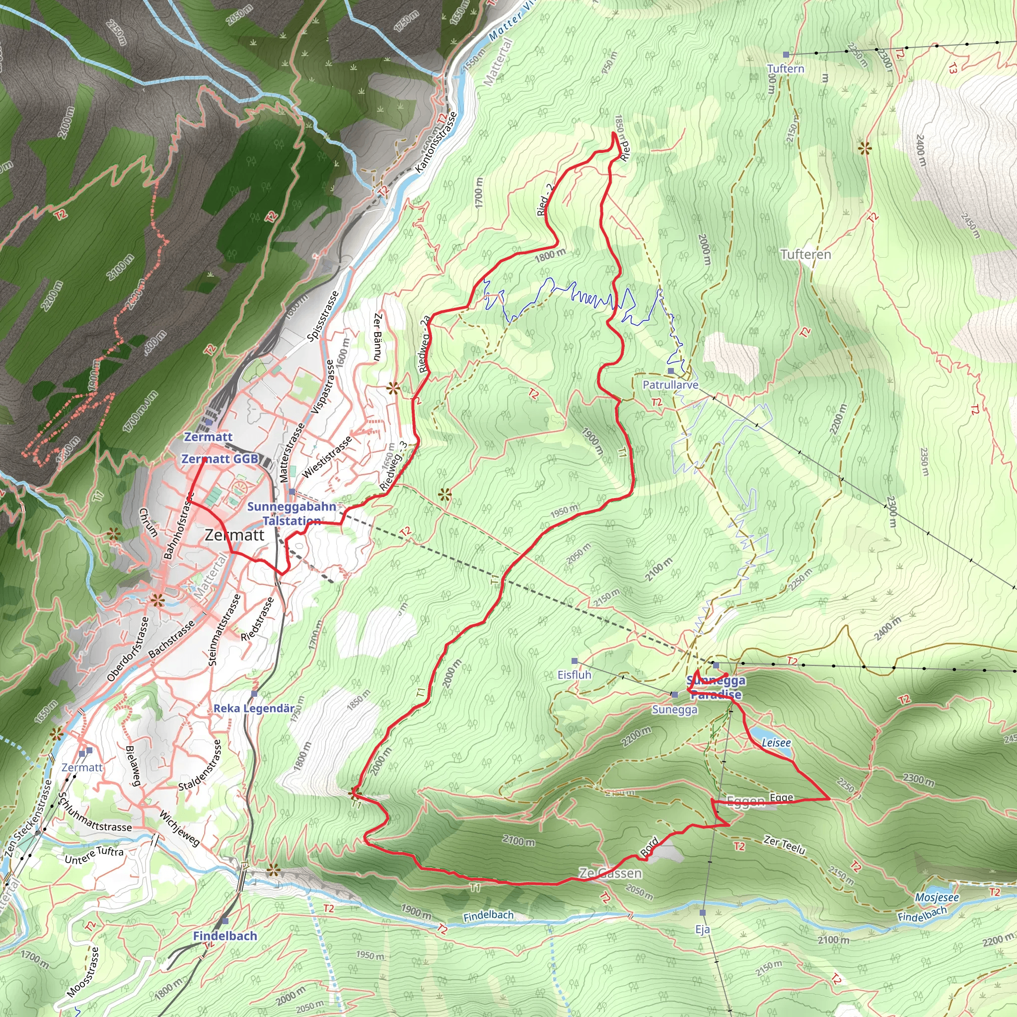 Gourmet Trail Nr 6 mobile static map