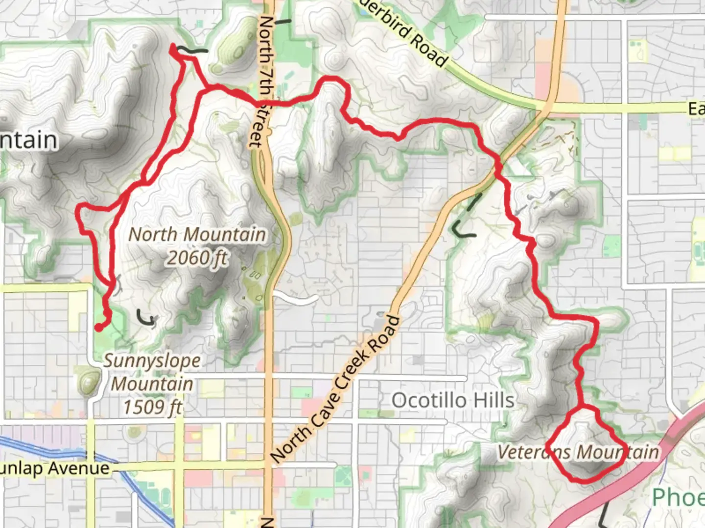 An image depicting the trail Veterans Mountain - Charles M Christiansen Memorial Trail and its surrounding area.