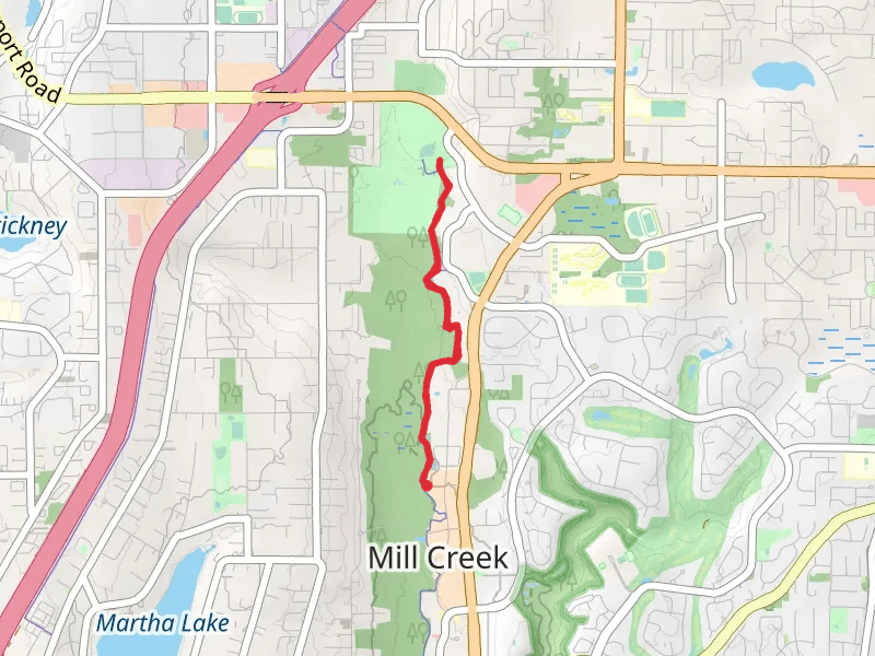North Creek Trail - Mill Creek