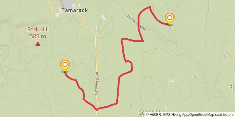 Donut Hole Trail stage 3 Map