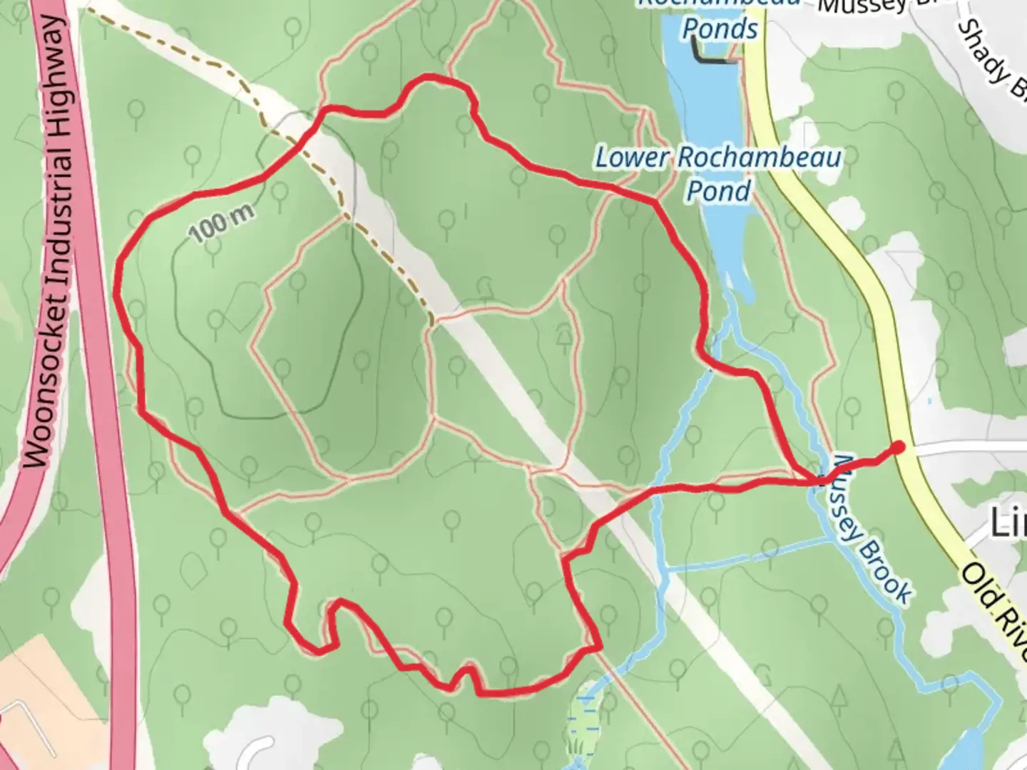 An image depicting the trail Yellow Loop Trail and its surrounding area.