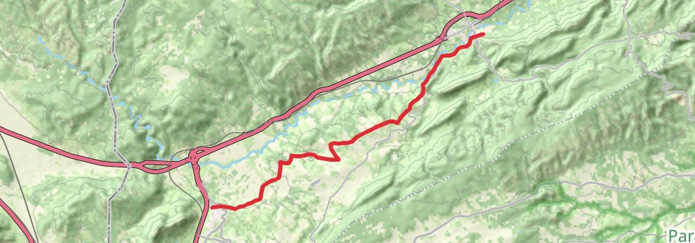 GR 239 Camino de Santiago de Levante - Valencia stage 6 Map