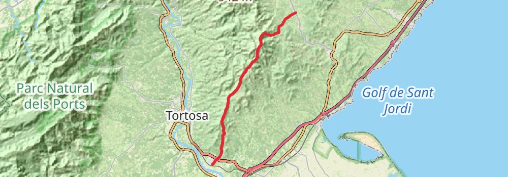 GR 192 Camino del Viento stage 5 Map