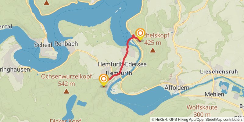 Urwaldsteig alt 1 Map