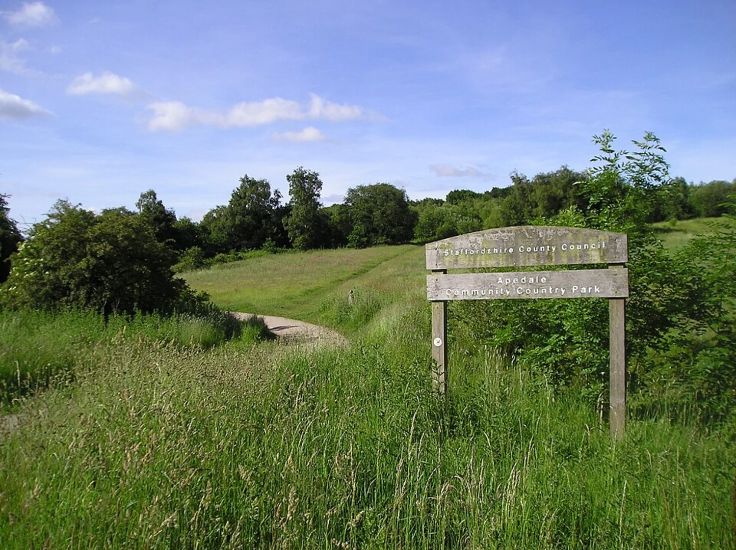 An image depicting the trail Newcastle Under Lyme and its surrounding area.