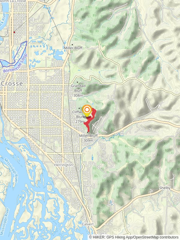 Butterfly, Miller Bluff and Hedge Hog Loop Trail