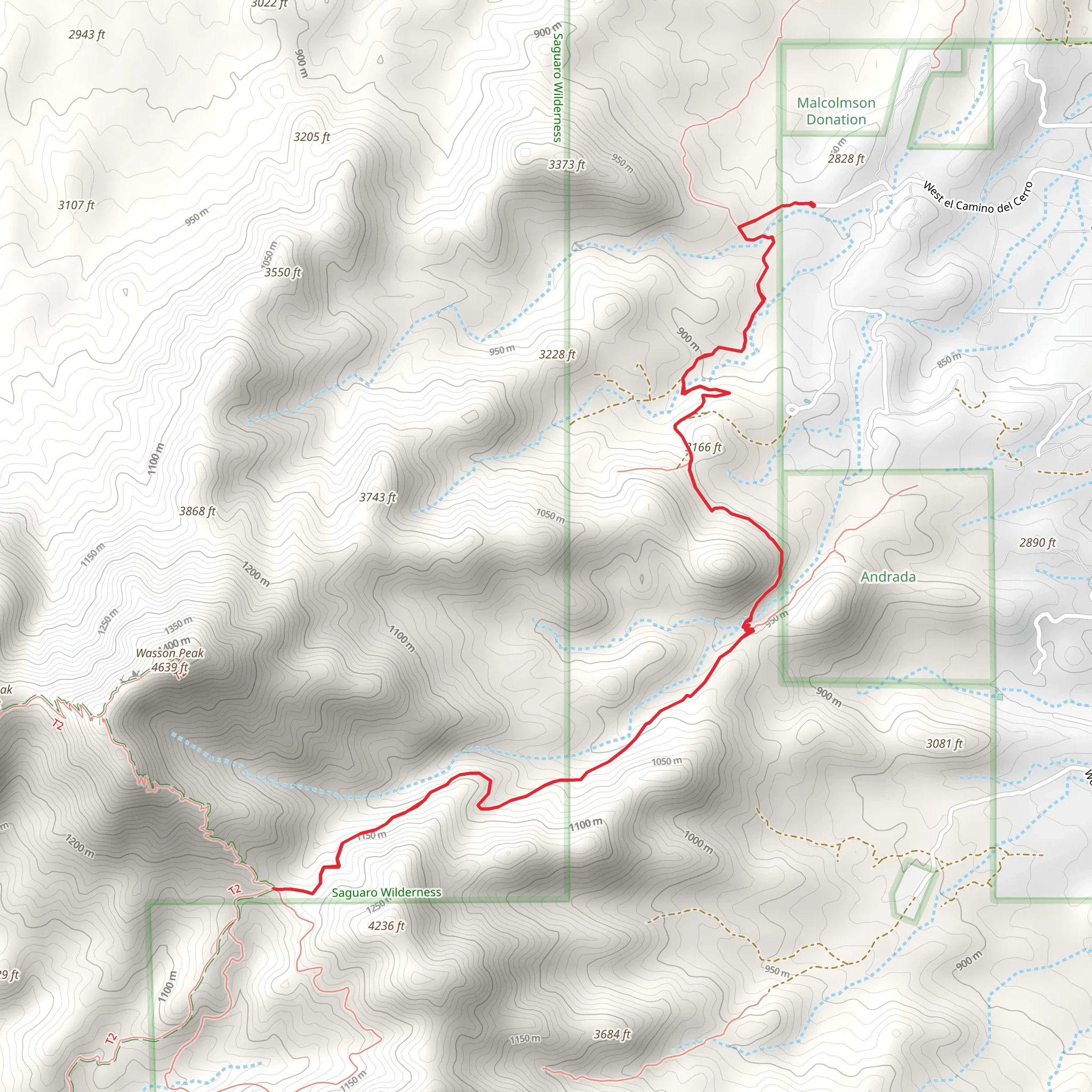 Sweetwater Trail mobile static map