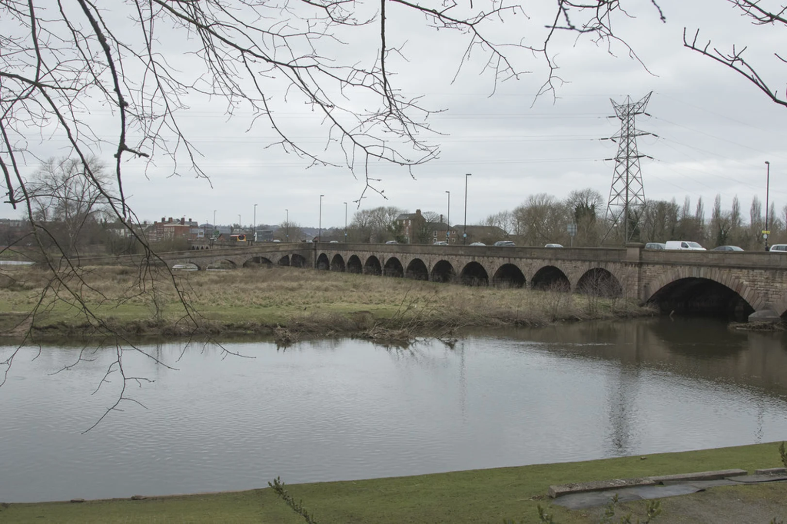 An image depicting the trail River Tent and The Washlands Loop and its surrounding area.