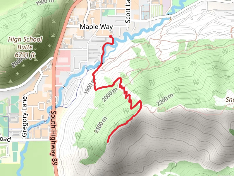 Russ Garaman Pathway - Josies Ridge - Viewpoint Trail