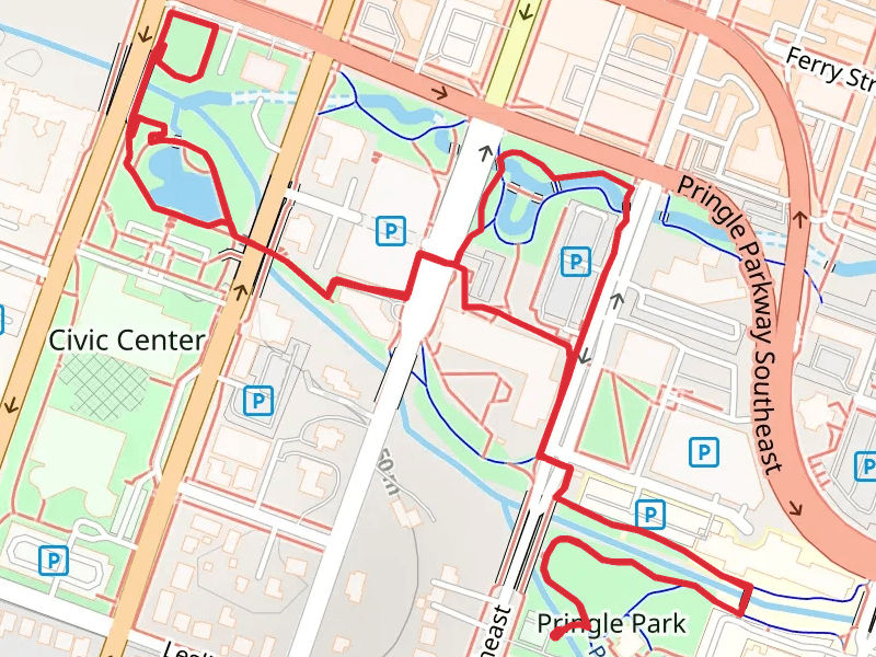 Pringle Park and Pringle Creek Walk