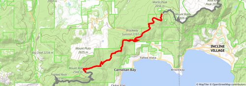 American Discovery Trail South Route stage 373 Map