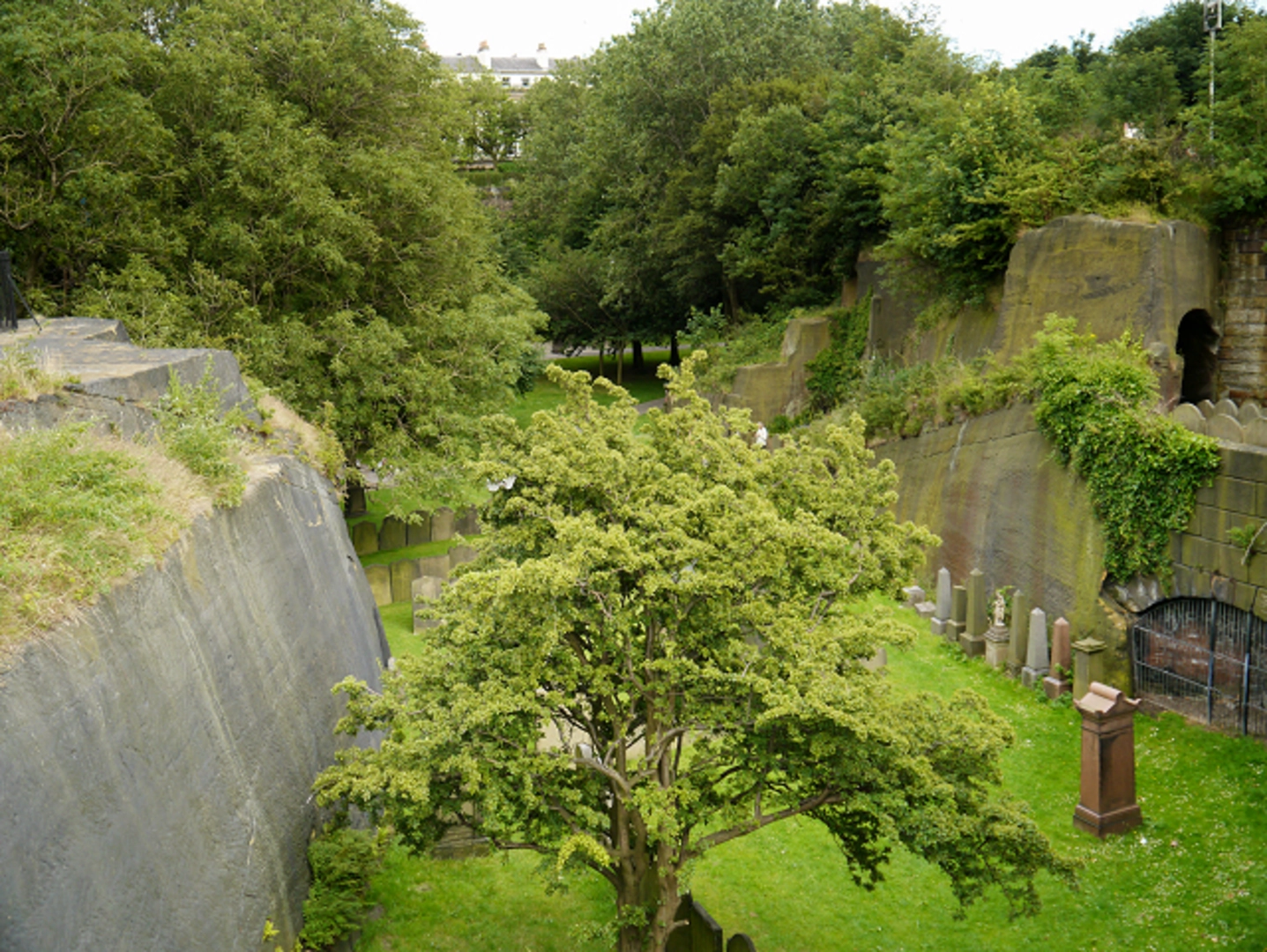 An image depicting the trail St James Garden and its surrounding area.