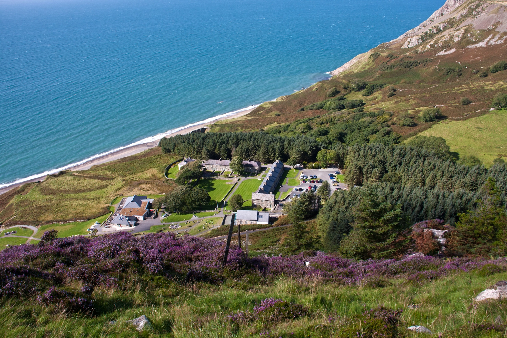 An image depicting the trail Porth y Nant and Nant Gwrtheryn Circular and its surrounding area.