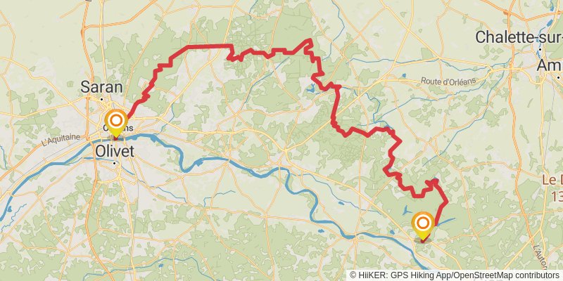 GR 3 - Vallee De La Loire alt 3 Map
