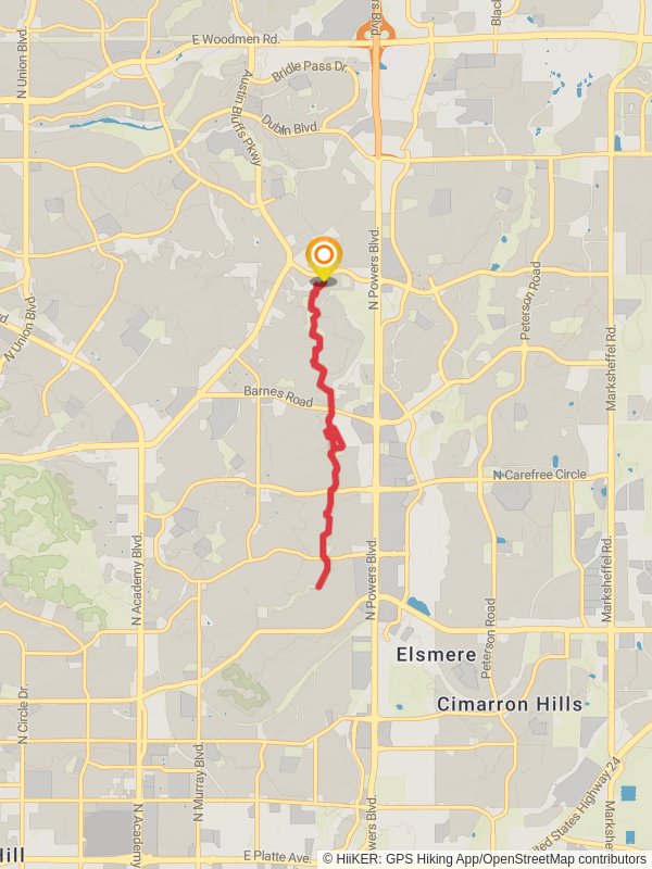 Homestead Trail - Stetson Hills Boulevard