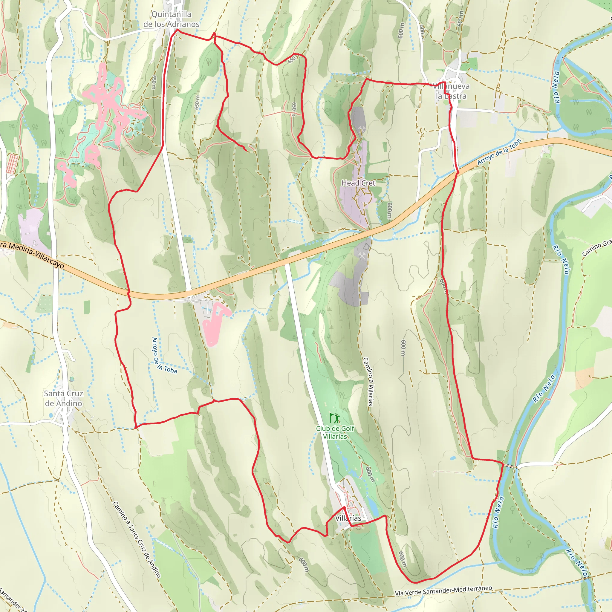 Villazorana roads PR BU 229 mobile static map