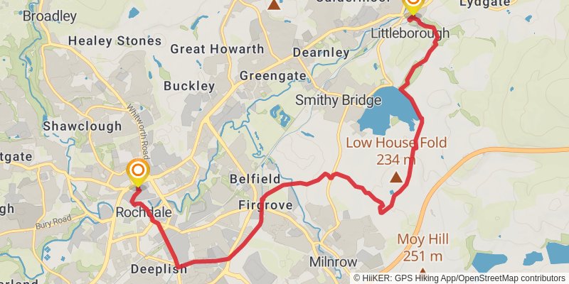 Rochdale Loop stage 2 Map
