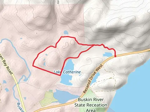 Loop above Lake Catherine