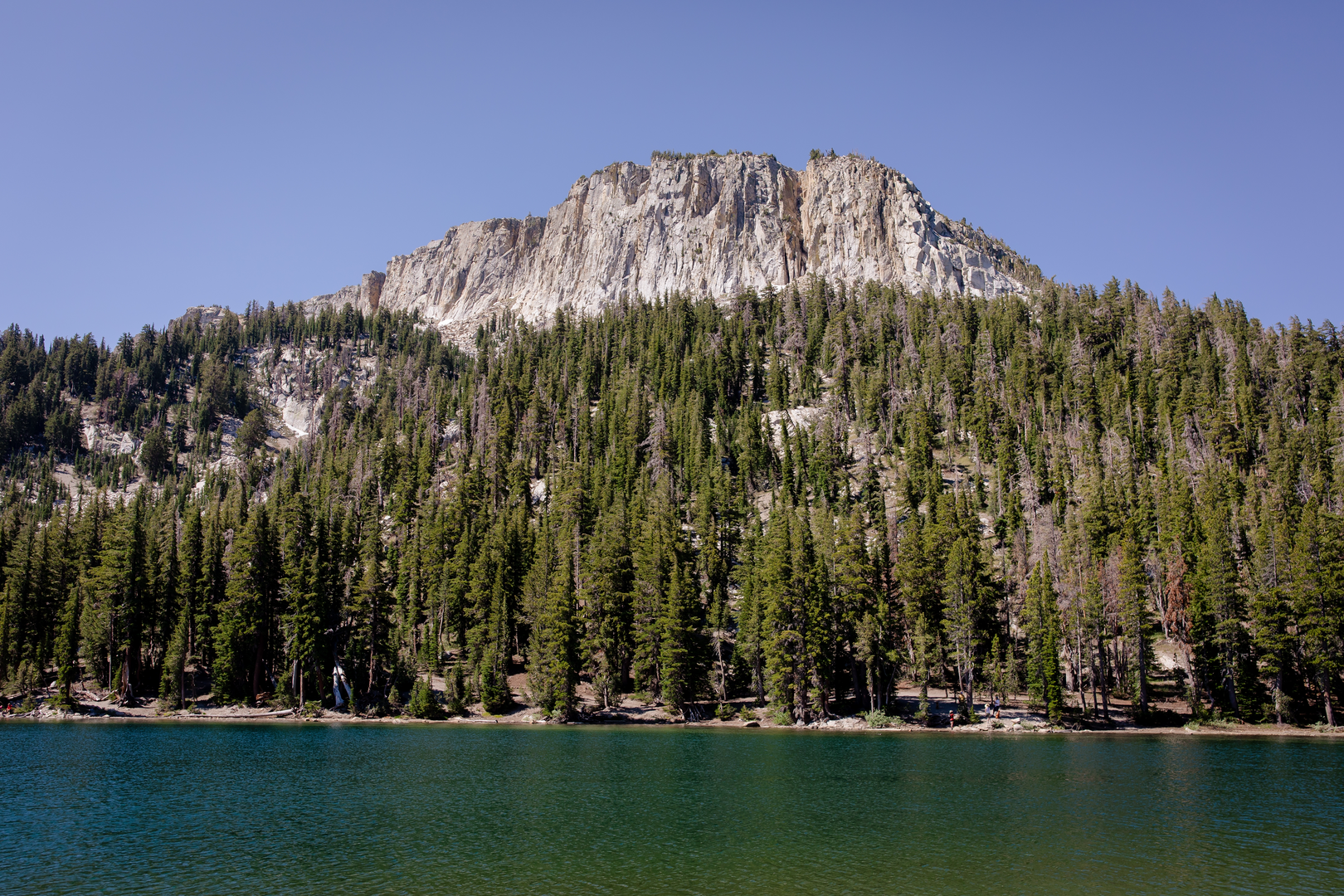 An image depicting the trail Mammoth Pass Trail, McLeod Lake Trail and Old John Muir Trail and its surrounding area.
